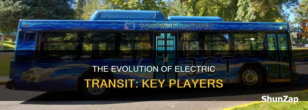 who was involved in electric transit development