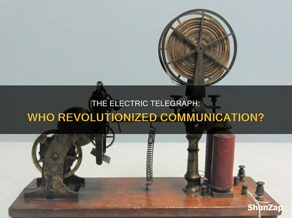 who was known for the electric telegraph