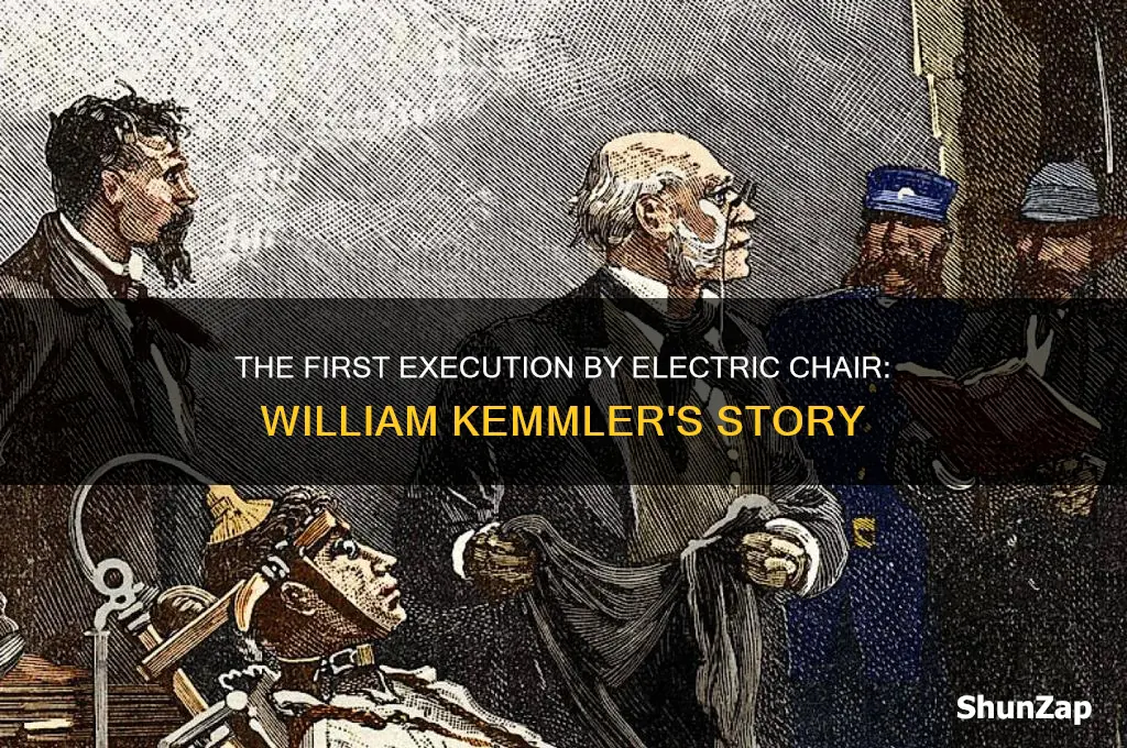 who was the electric chair used on