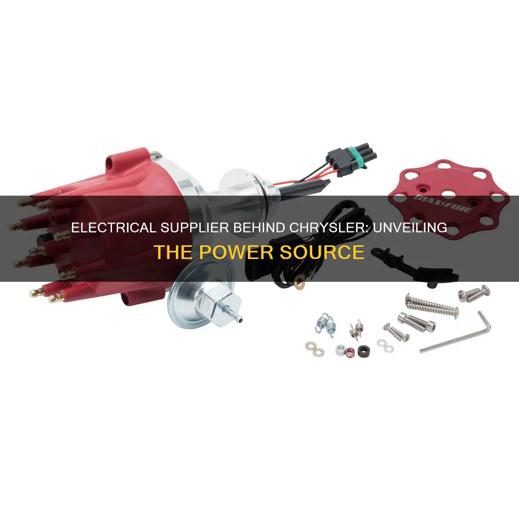 who was the electrical supplier to chrysler