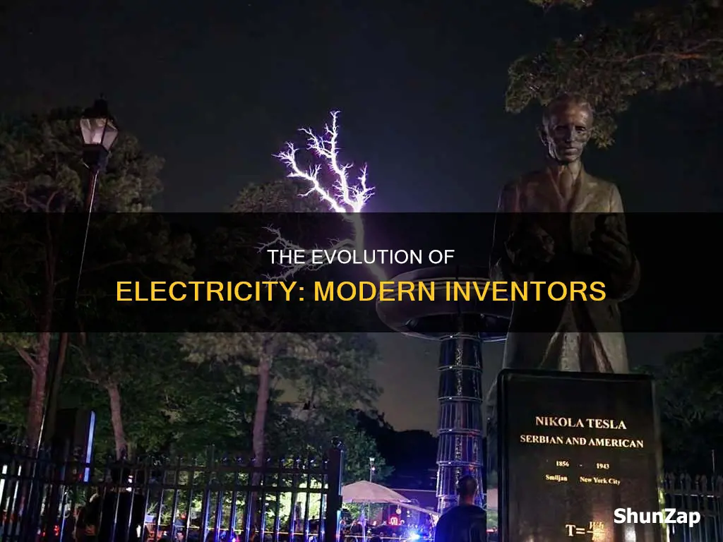 who was the inventor of modern electricity
