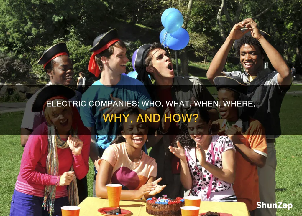 who what when where why how electric company