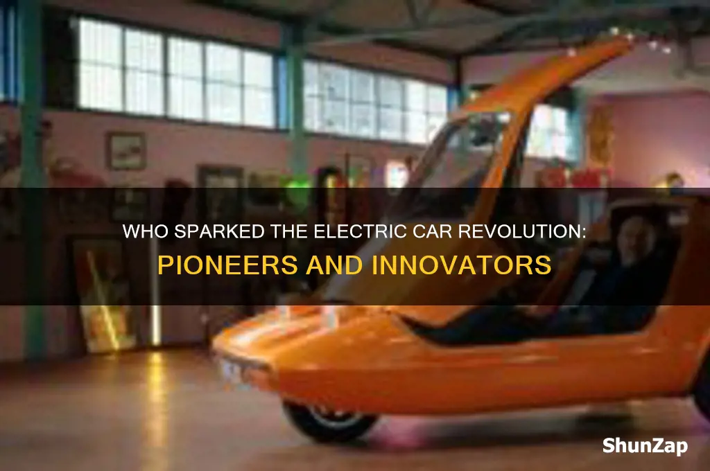 who willed the electric car