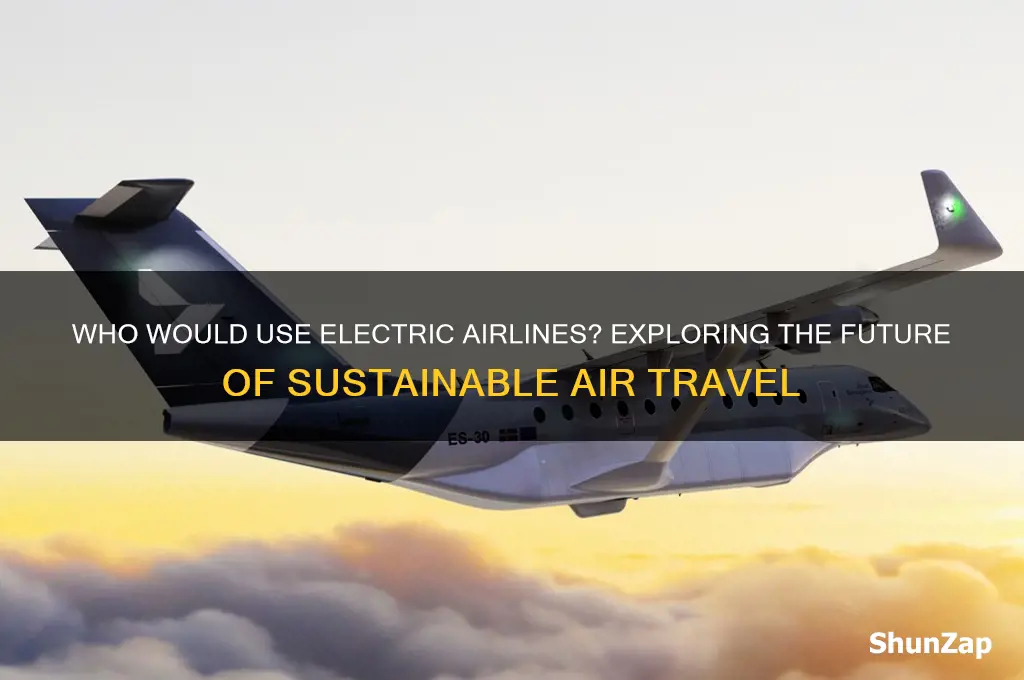 who would use electric airlines