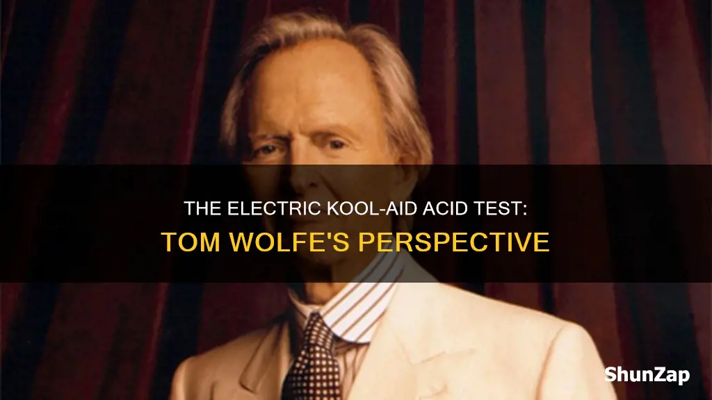 who wrote electric kool aid acid test