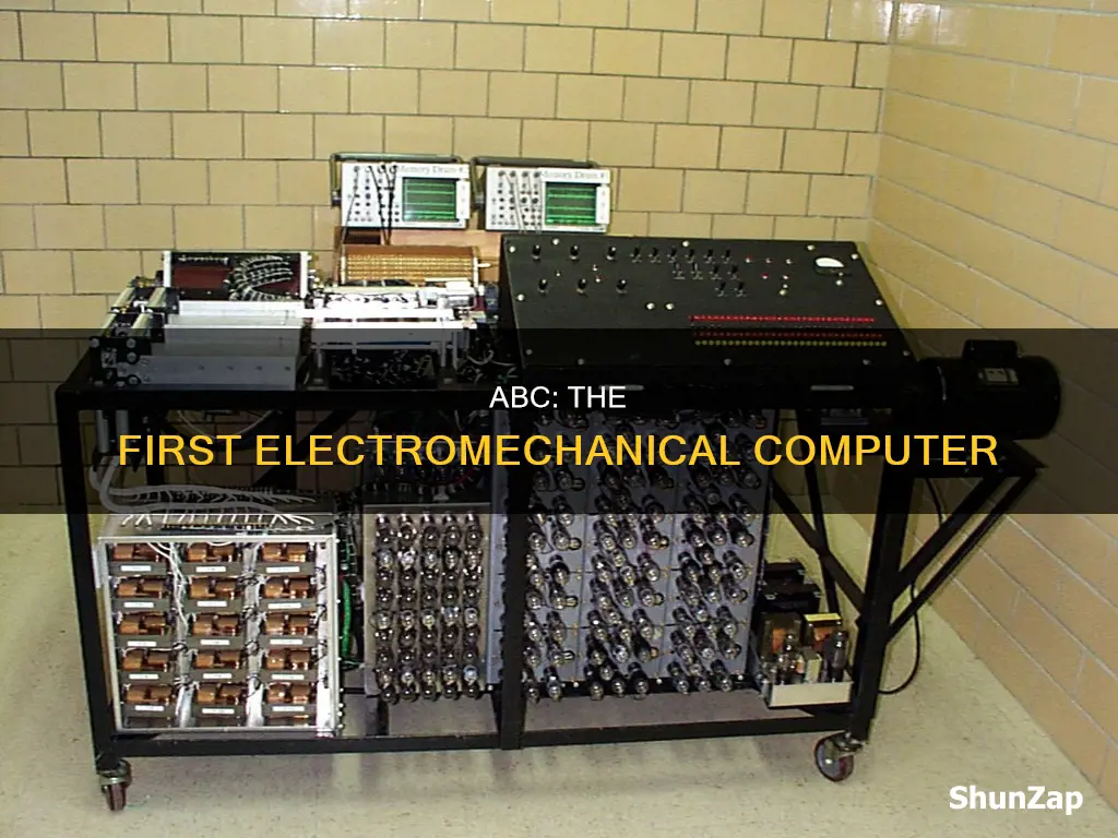 why abc is considered electro mechanical computer
