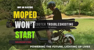 Troubleshooting an Electric Moped That Won't Start