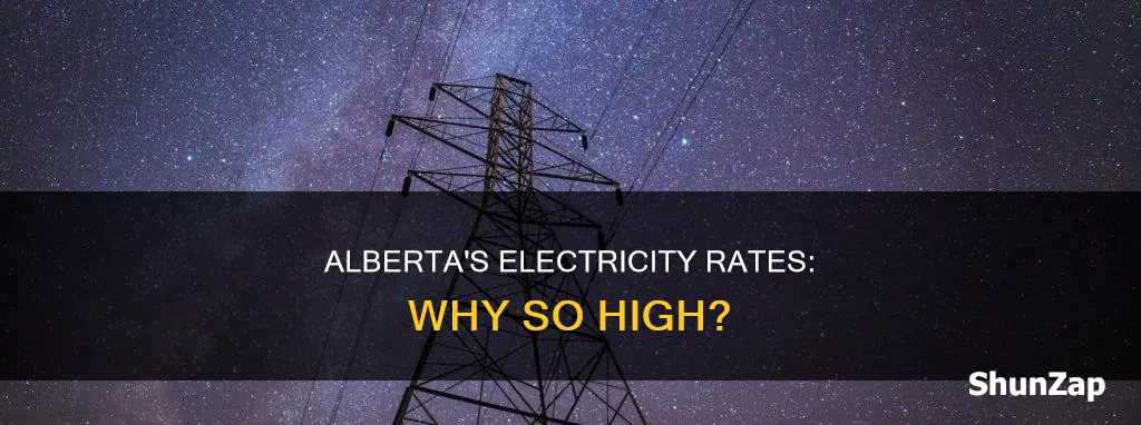 why are alberta electricity rates so high