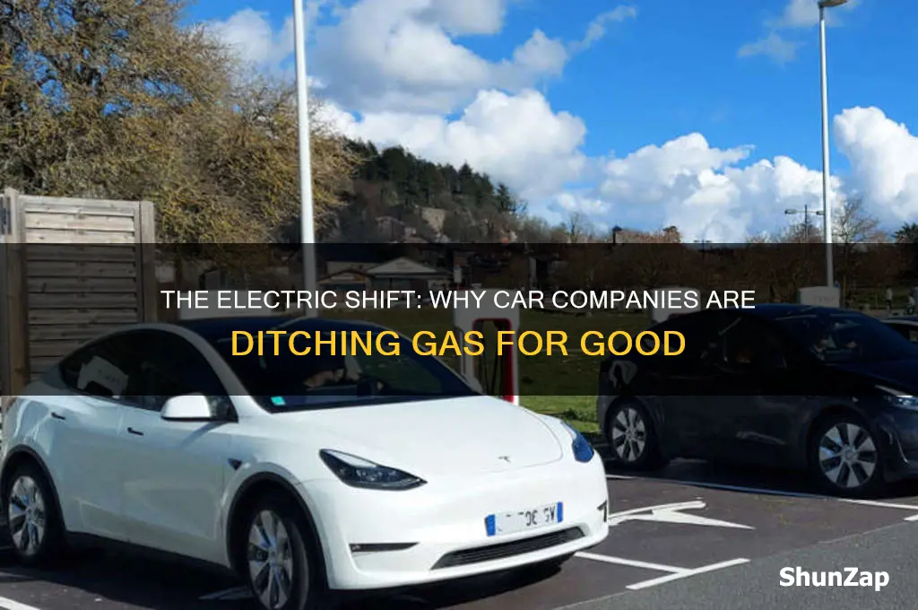 why are all car companies going electric