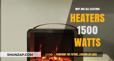 The Standard 1500-Watt Power Rating for Electric Heaters: Why?