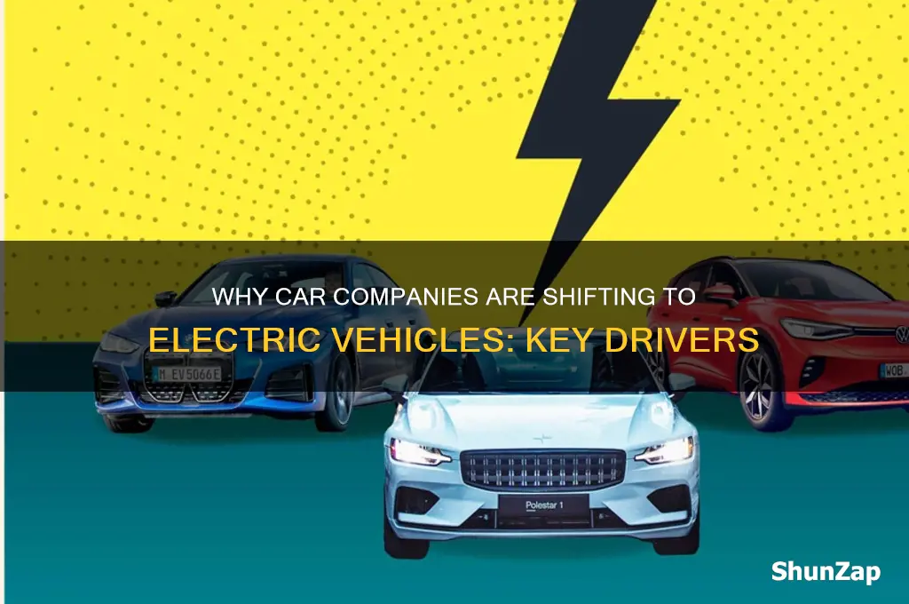 why are car companies going electric