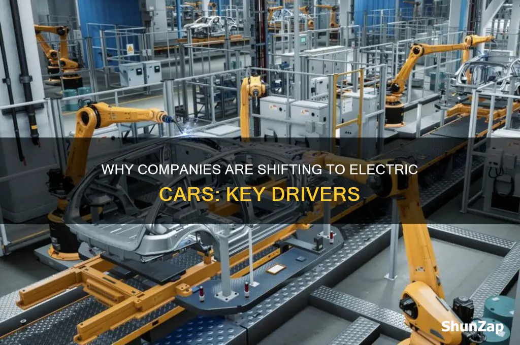 why are companies making electric cars