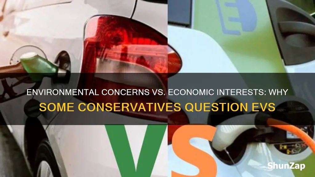 why are conservatives against electric vehicles