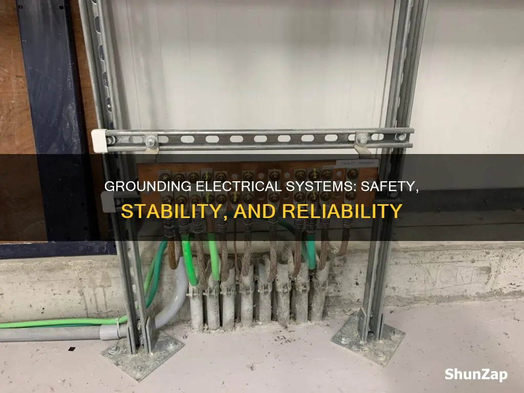 why are do we ground electrical systems