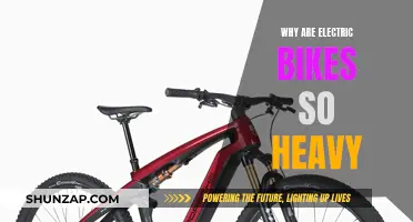 Electric Bike Weight: Why Are They So Heavy?