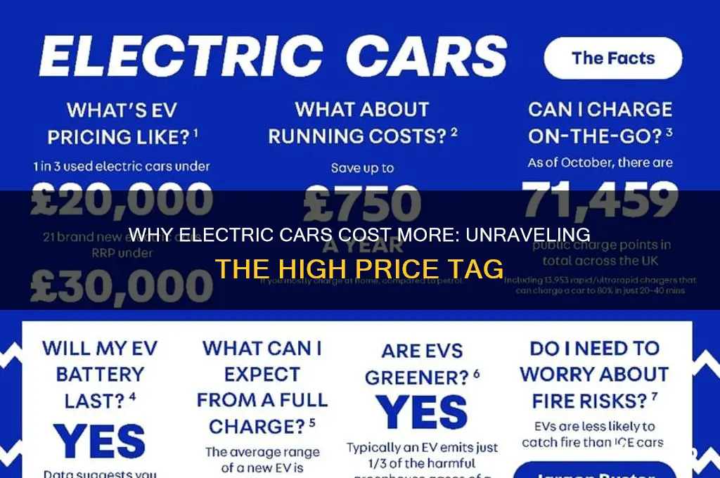 why are electric car so expensive