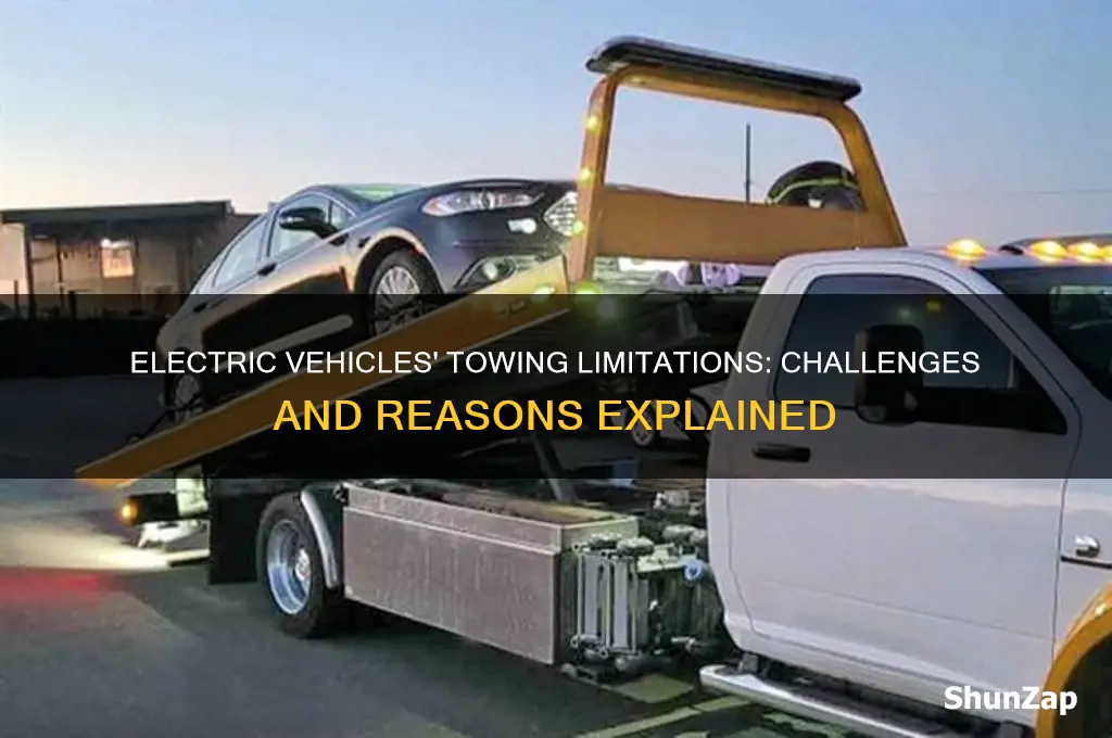 why are electric cars bad at towing