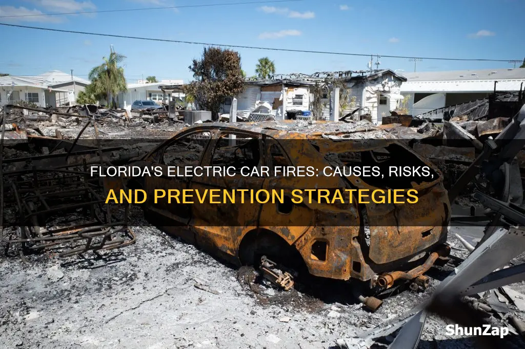 why are electric cars catching fire in florida
