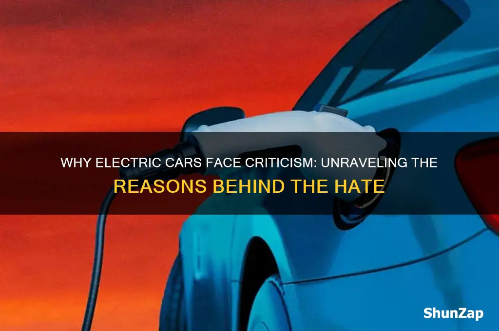 why are electric cars hated