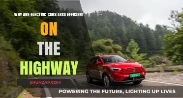 Why Electric Cars Lose Efficiency on Highway Drives