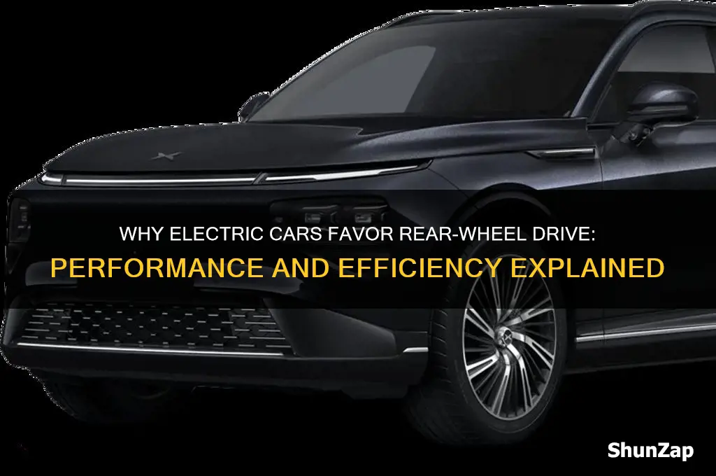 why are electric cars rwd