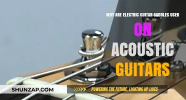 Electric Guitar Saddles on Acoustics: Enhancing Tone and Playability