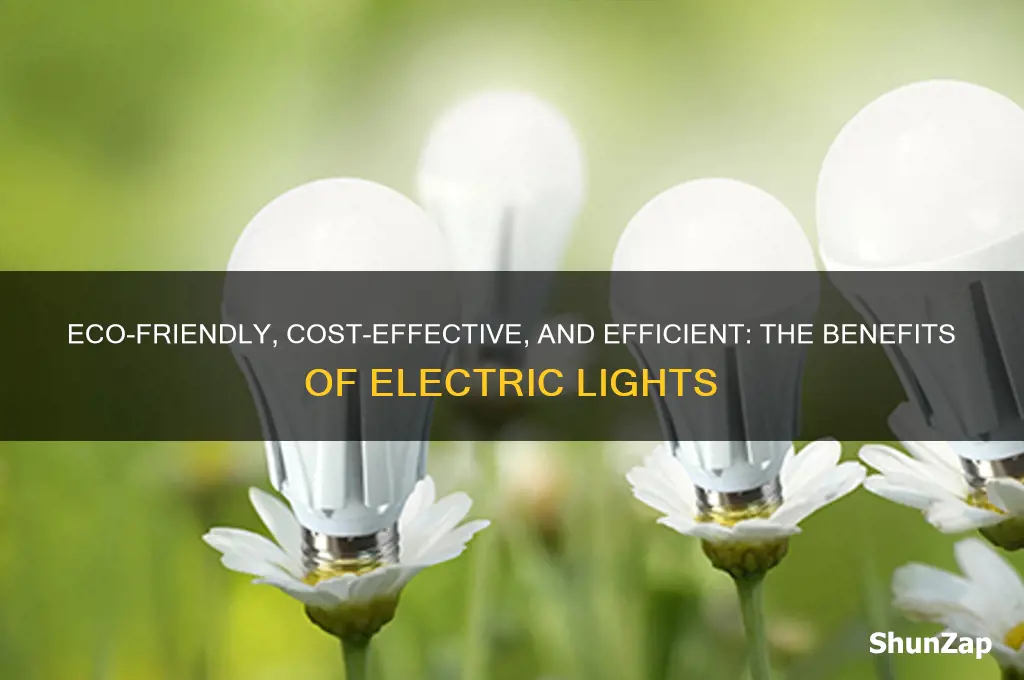 why are electric lights so good to use