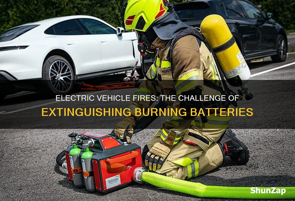 why are electric vehicle fires hard to put out