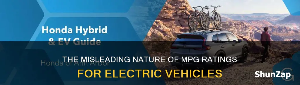 why are electric vehicles compred with an mpg rating