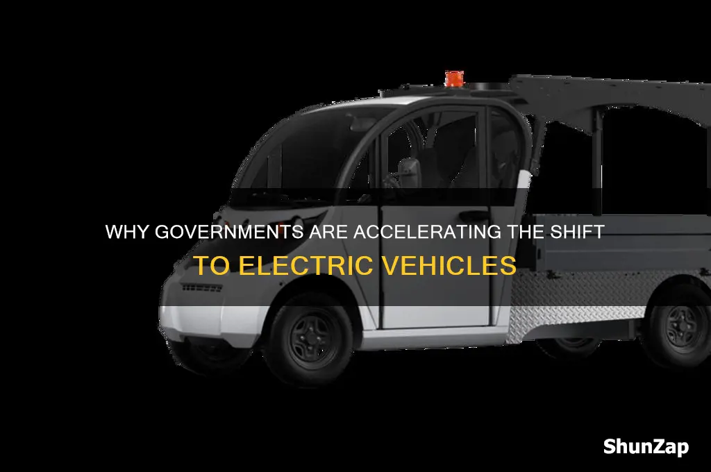 why are governments pushing electric cars
