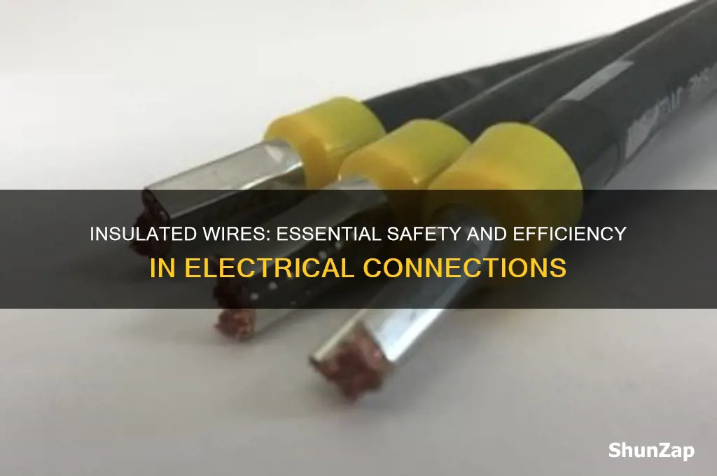 why are insulated wires used in electrical connections