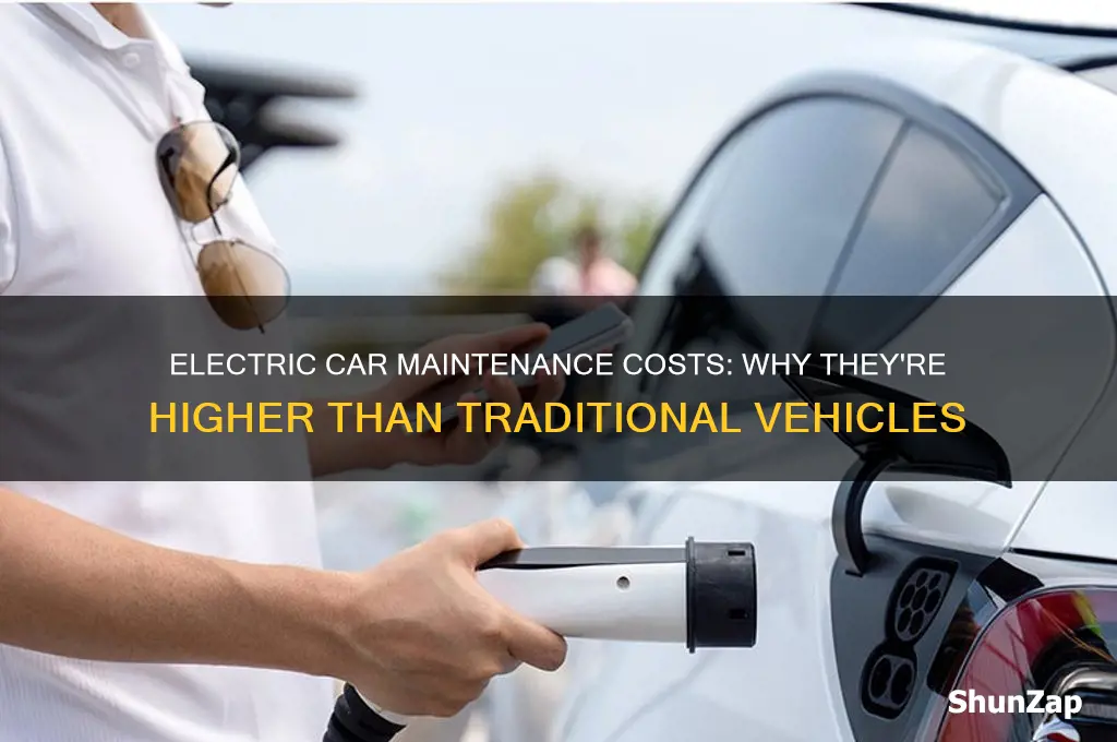 why are maintenance costs higher for electric cars