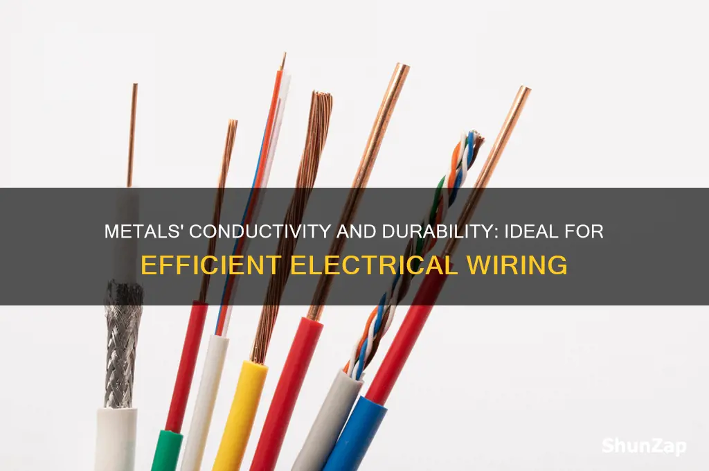 why are metals useful for making electrical wire