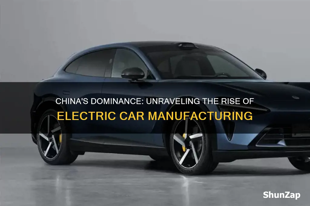 why are most electric cars made in china
