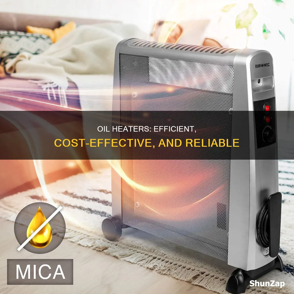 why are oil heaters better than electric
