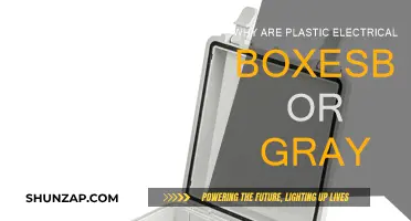 The Color of Electrical Boxes: Why Blue and Gray?