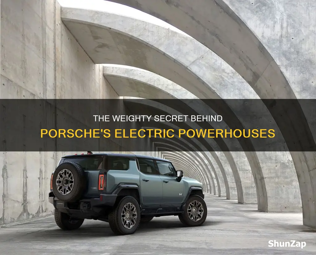 why are posrche electric vehicles so heavy