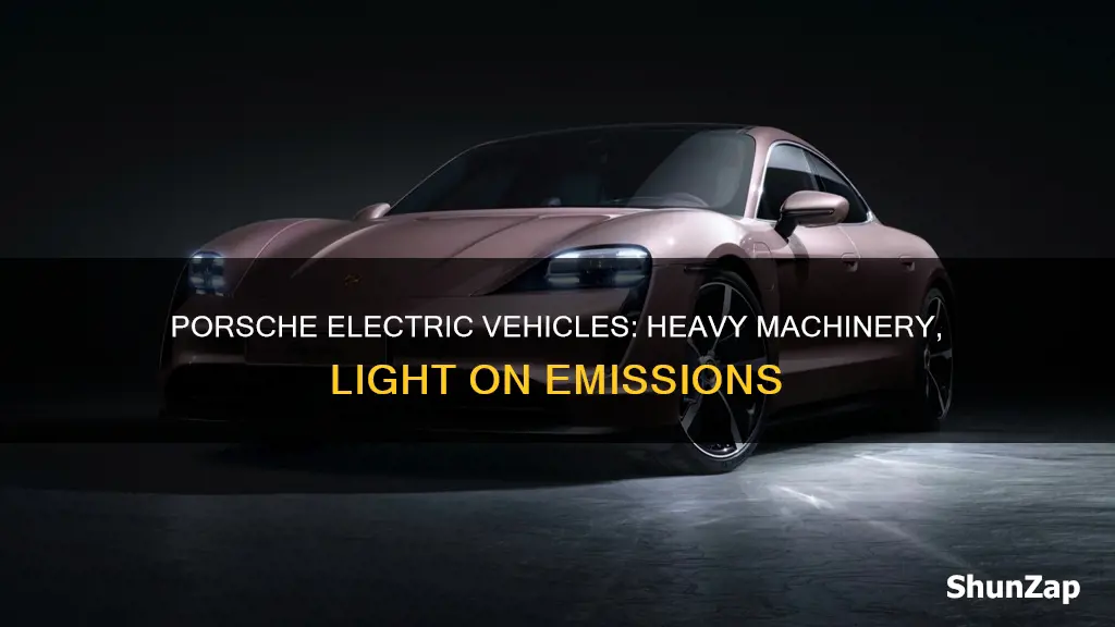 why are posrche electric vehicles so heavy