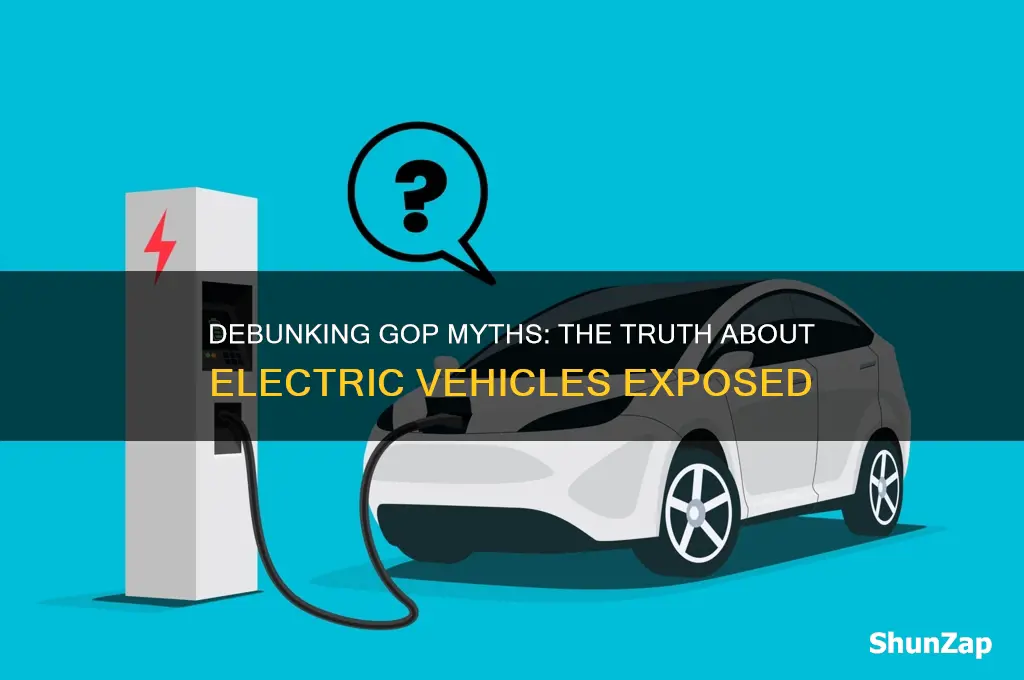 why are republicans spreading misinformation about electric cars