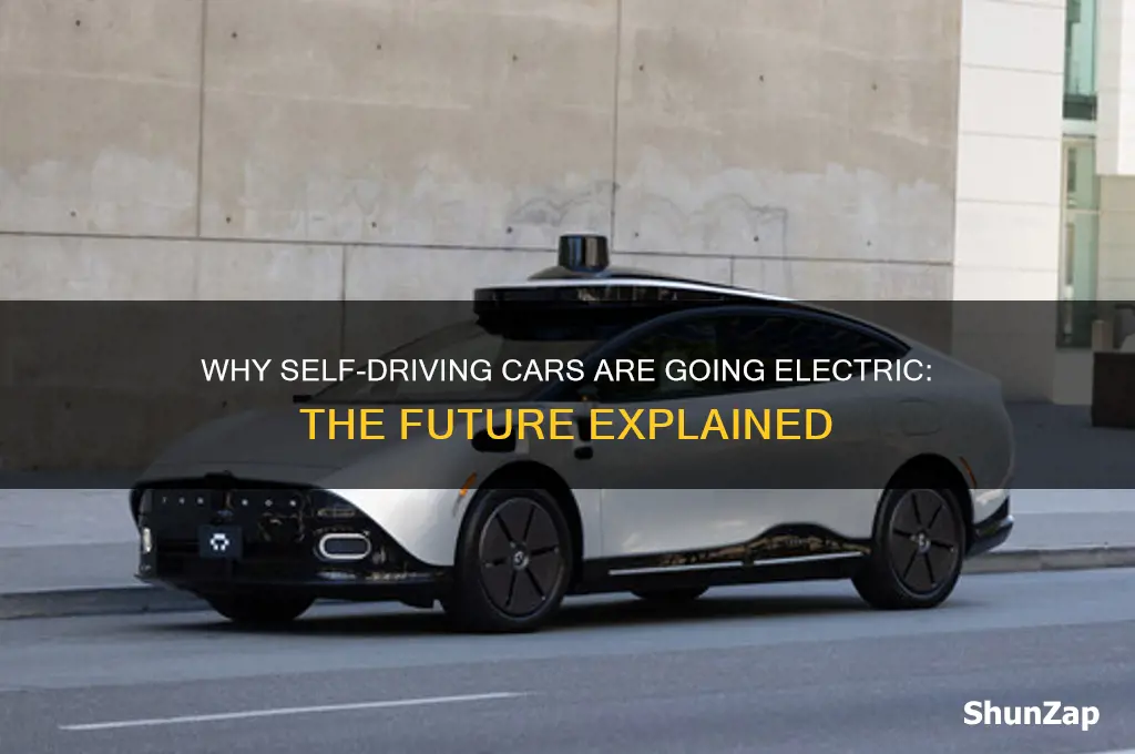why are self driving cars electric