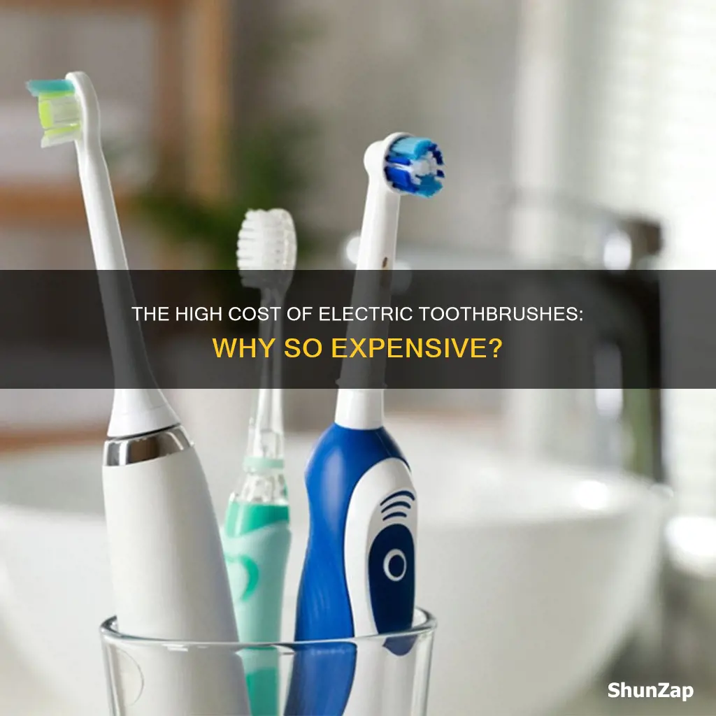 why are some electric toothbrushes so expensive