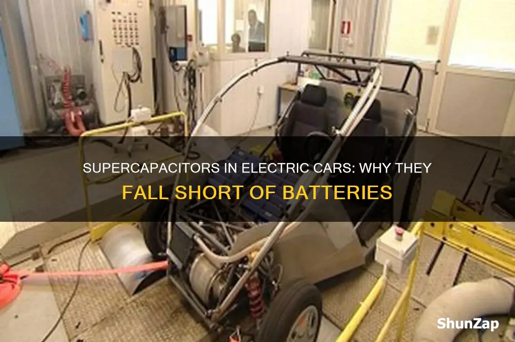 why are supercapacitors not viable for electric car