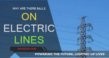 Electric Lines: Why the Balls?