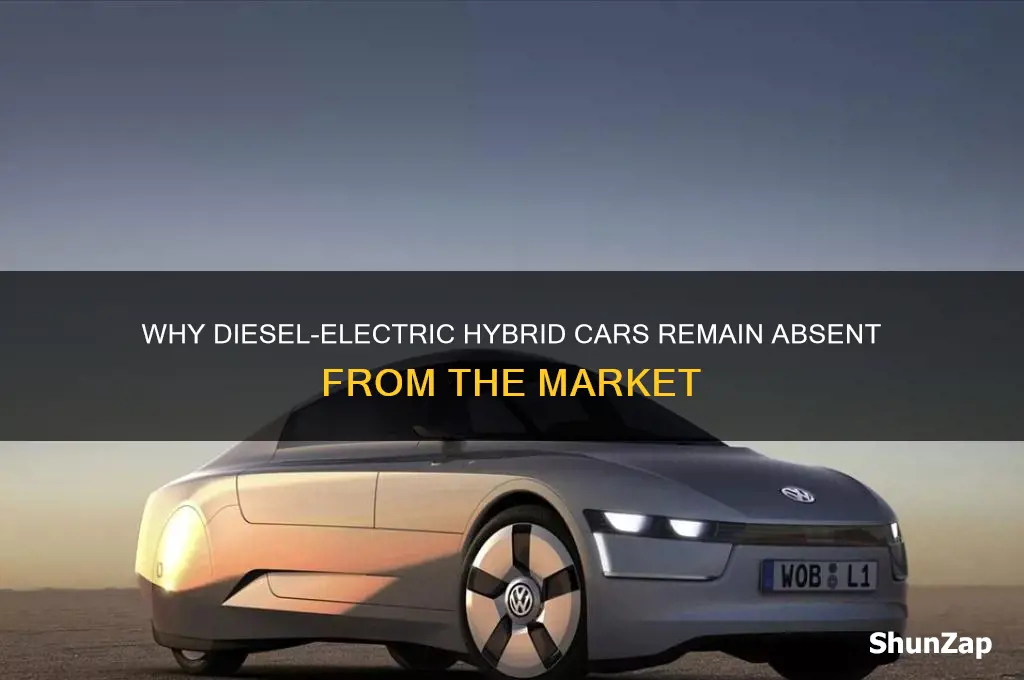 why are there no diesel electric cars