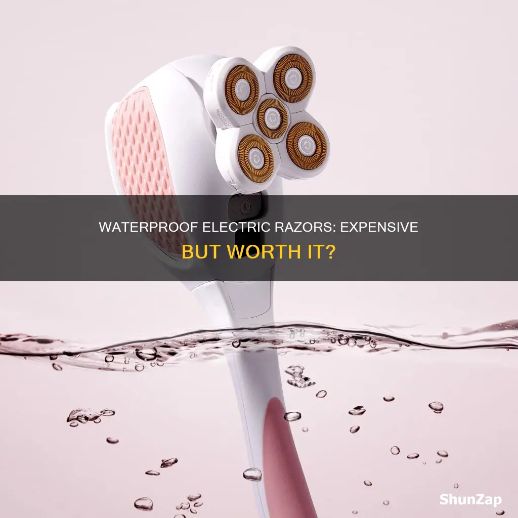 why are waterproof electric razors so expensive