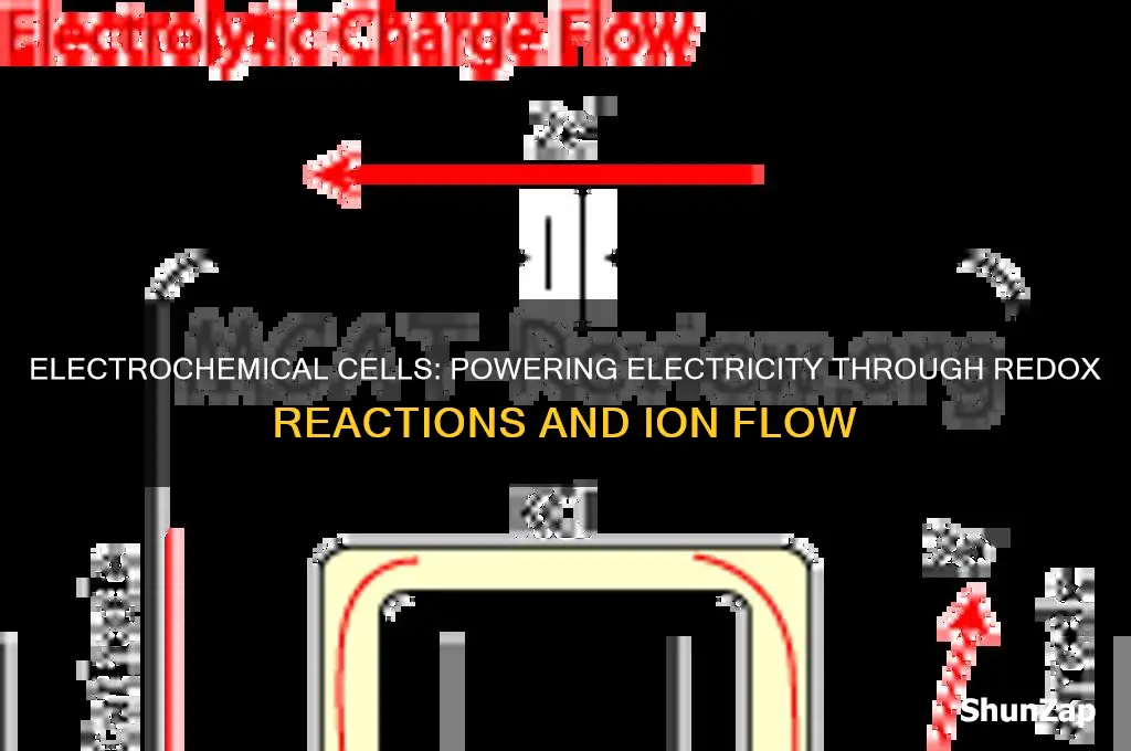 why can an electrochemical cell be used to generate electricity