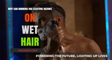 Wet Hair, Electric Razors: Why Barbers Can Safely Shave