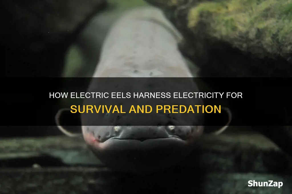 why can electric eels use electricity