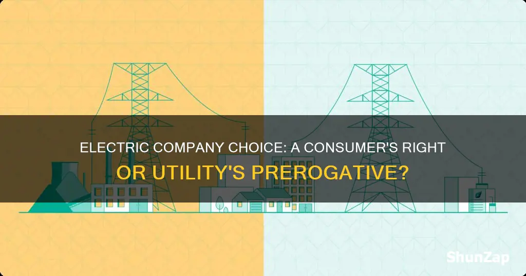 why cant i choose my electric company