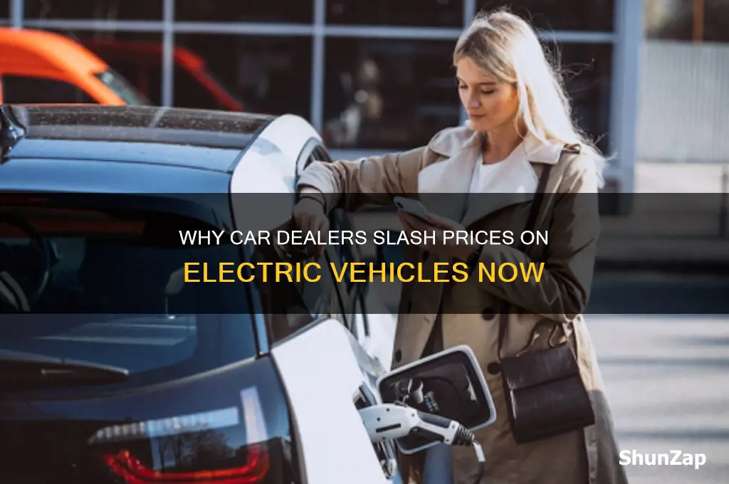 why car dealers are offering heavy discounts on electric vehicles